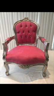 Princess Throne Chair - Kids (Pink)