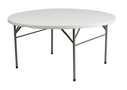 60" Round Folding Table