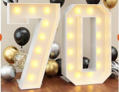 4ft Marquee Numbers