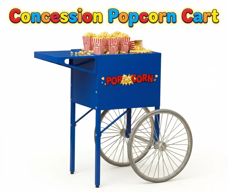 Concession Popcorn Cart