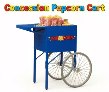 Concession Popcorn Cart