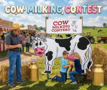 Cow Milking Contest