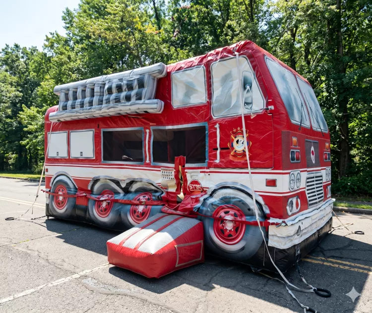 Fire Truck Bounce House