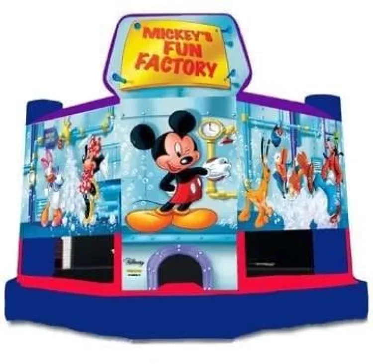 Mickey's Fun Factory XL Bounce House