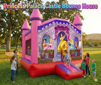 Princess Palace Castle Bounce House