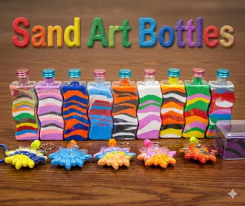 Sand Art Bottles