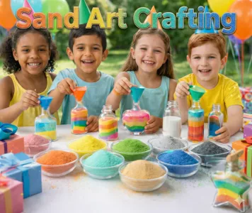 Sand Art Crafting