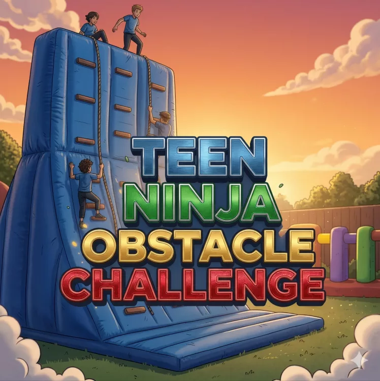 Teen Ninja Obstacle Challenge