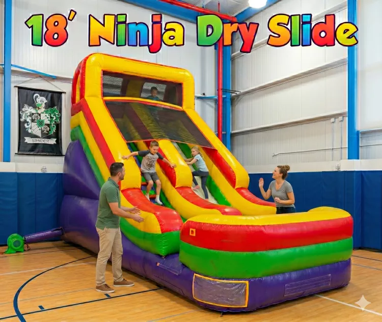Ninja Dry Slide 18'