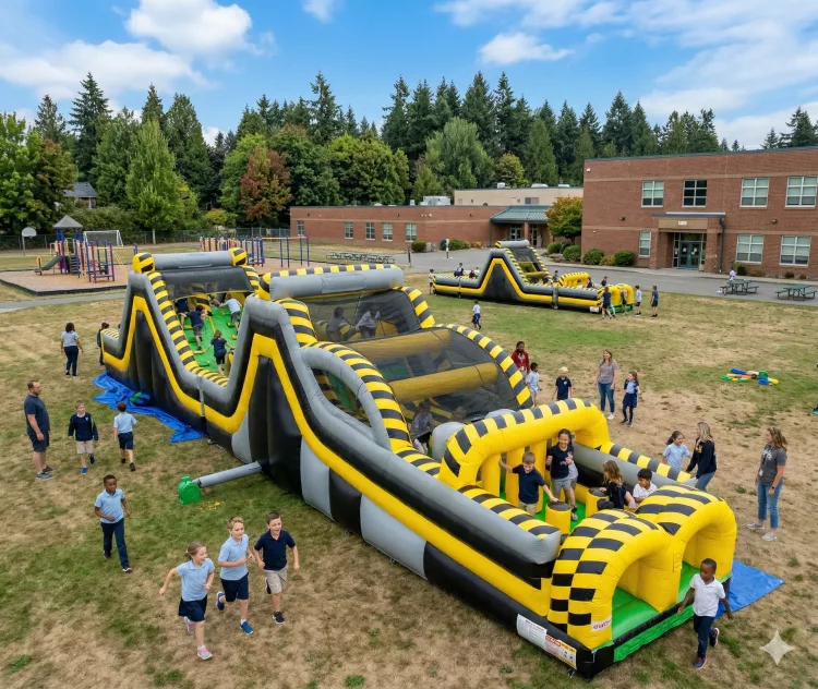 45' Atomic Obstacle Course