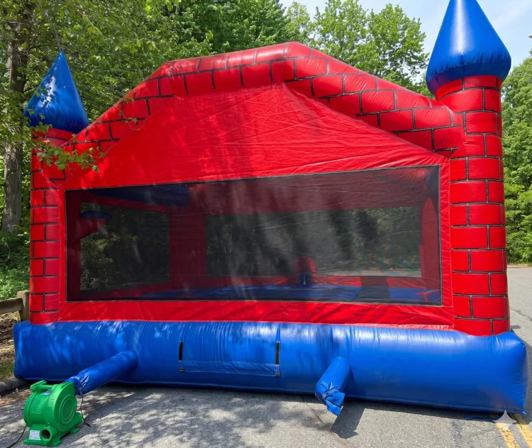 Giant Brick Castle Bounce house