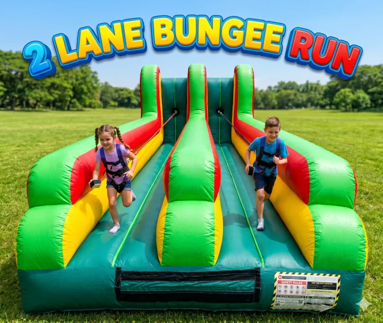 2 Lane Bungee Run