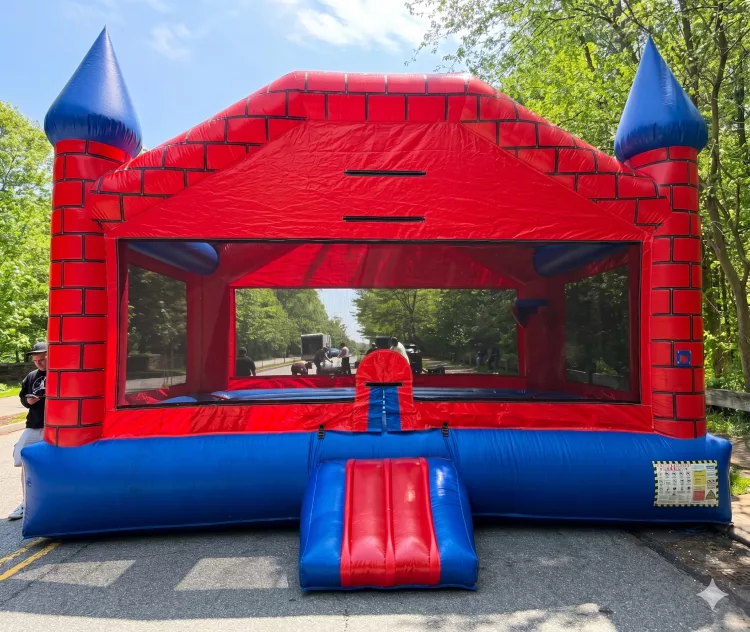 Giant Brick Castle Bounce house