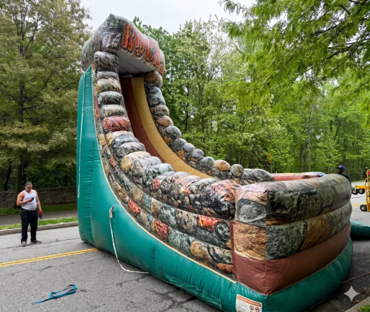 Kiddie Rockwall Bounce/Climb/Slide