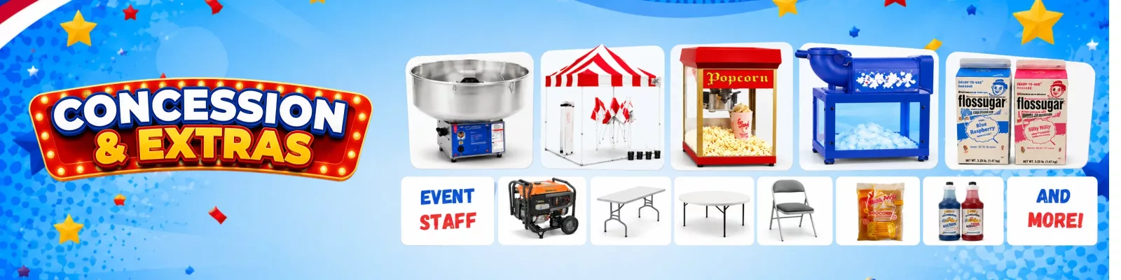 Concessions & Party Essentials
