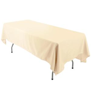 60x102 Beige Tablecloth
