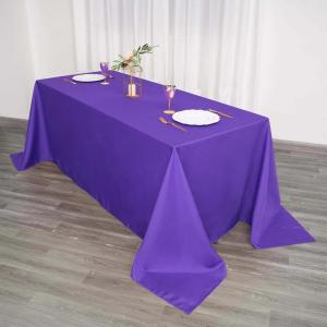 90x156 Purple Tablecloth