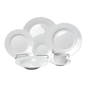 White Ming- D-Dessert Plate Set of 10
