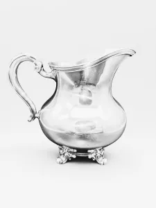 Water Pitcher- 8"- Silverplate- Vintage