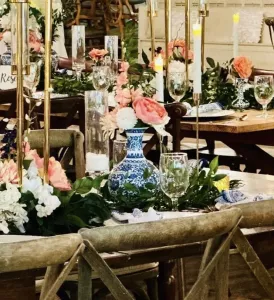 Blue and White Vases